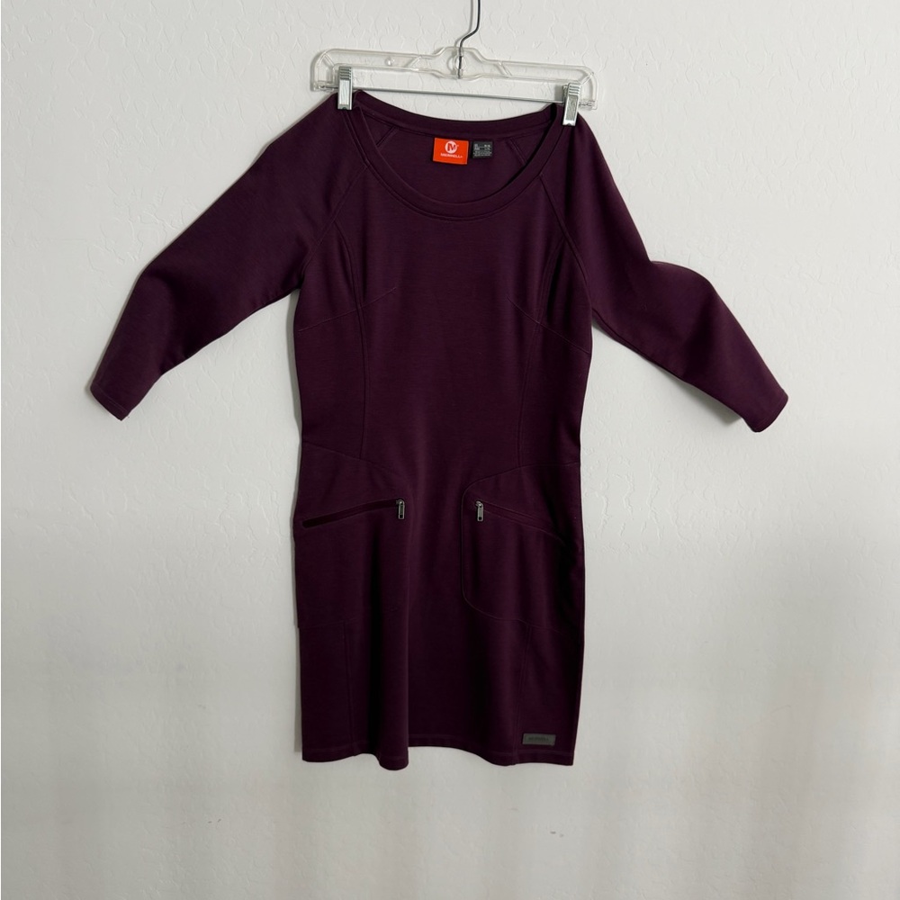 Merrell Women's Deep Plum Short-Sleeve Tee